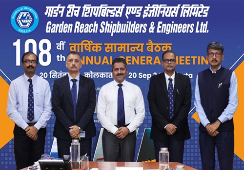 GRSE announces growth prospects at 108TH Annual General Meeting